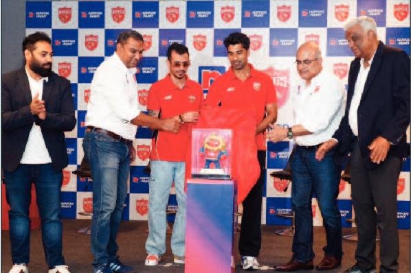 పంజాబ్ కింగ్స్ నిప్పన్ పెయింట్ భాగస్వామ్యం